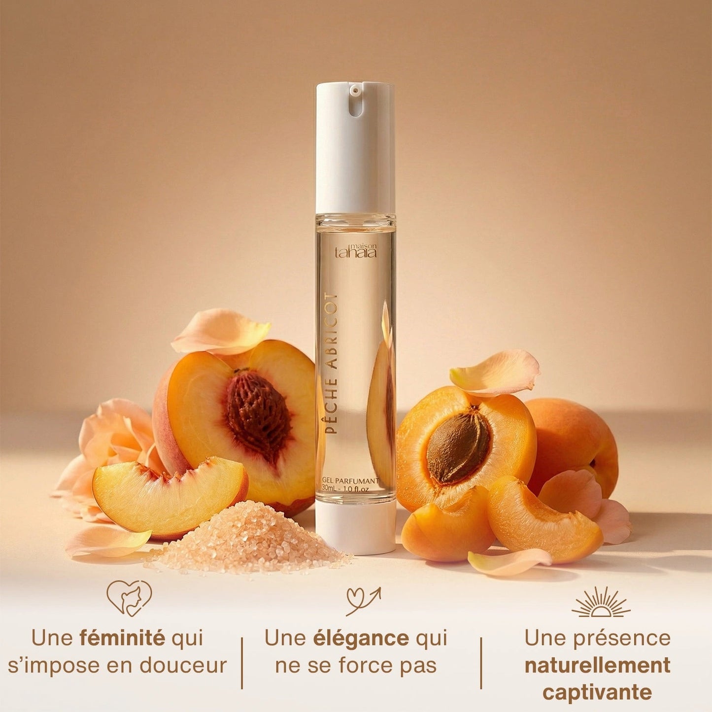 Pêche Abricot - La Délicate - Maison Tahara